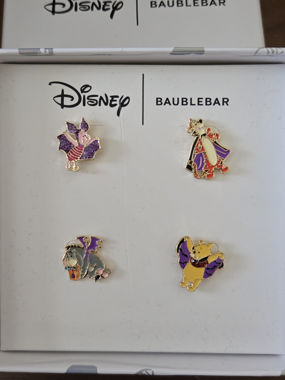 Disney BaubleBar Winnie the Pooh & Friends  Halloween Earring Set